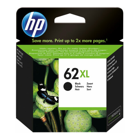 HP Tintenpatrone schwarz 62XL/C2P05AE sw