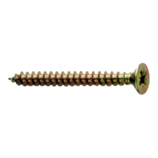 HPpro Vis à bois tête fraisée zn jaune VG PZD 4,5x45