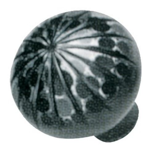 HS ROWE SCHEITTER, pièce boutonnière 3161, fer DIN gauche-droite, VK10 noir martelé