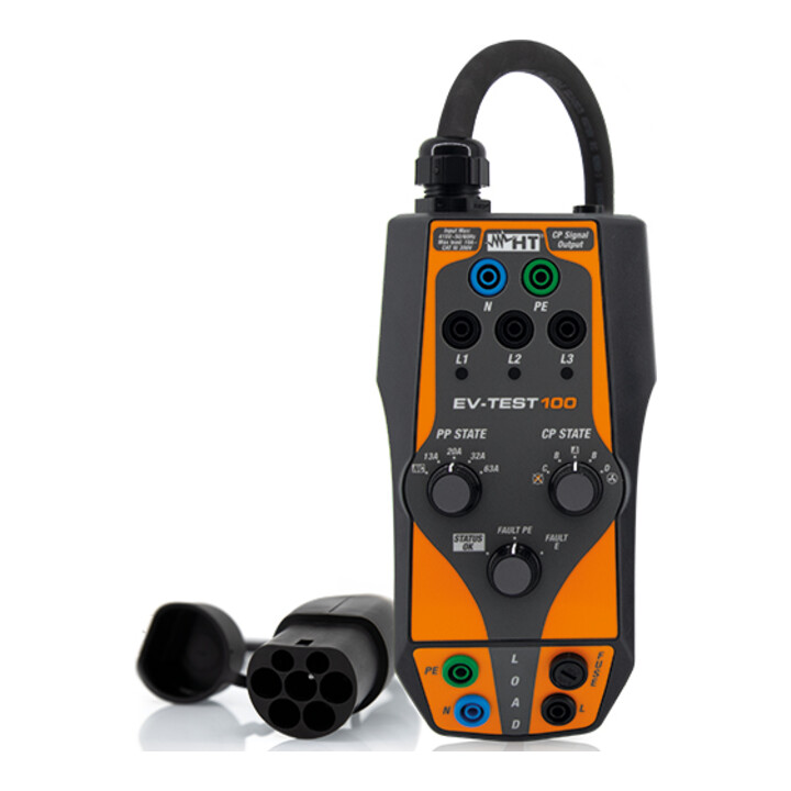 HT Instruments Adaptateur de test pour stations de recharge électrique EV-TEST100