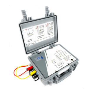 HT Instruments Datenlogger PQA820 3 Phasen Netz- und Leistungsa