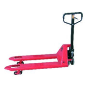 Hubwagen 2500kg VG/PUR rouge, monté