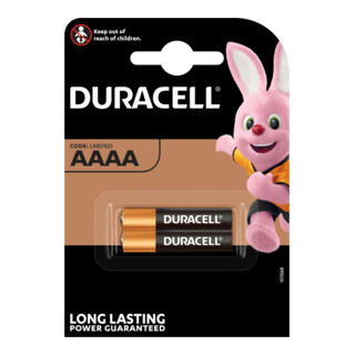 Hückmann Batterie 1,5V Mini AAAA Ultra Duracell MX2500-AAAA K2 Blister 2 pièces