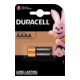 Hückmann Batterie 1,5V Mini AAAA Ultra Duracell MX2500-AAAA K2 Blister 2 pièces