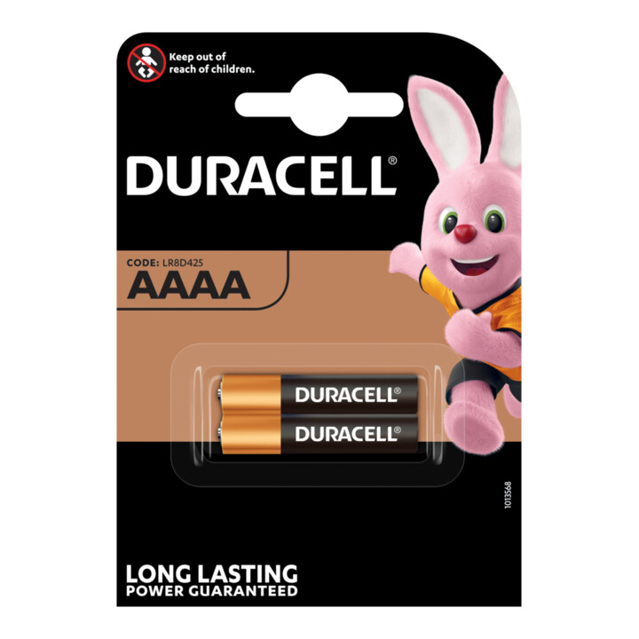 Hückmann Batterie 1,5V Mini AAAA Ultra Duracell MX2500-AAAA K2 Blister 2 pièces