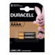 Hückmann Batterie 1,5V Mini AAAA Ultra Duracell MX2500-AAAA K2 Blister 2 pièces