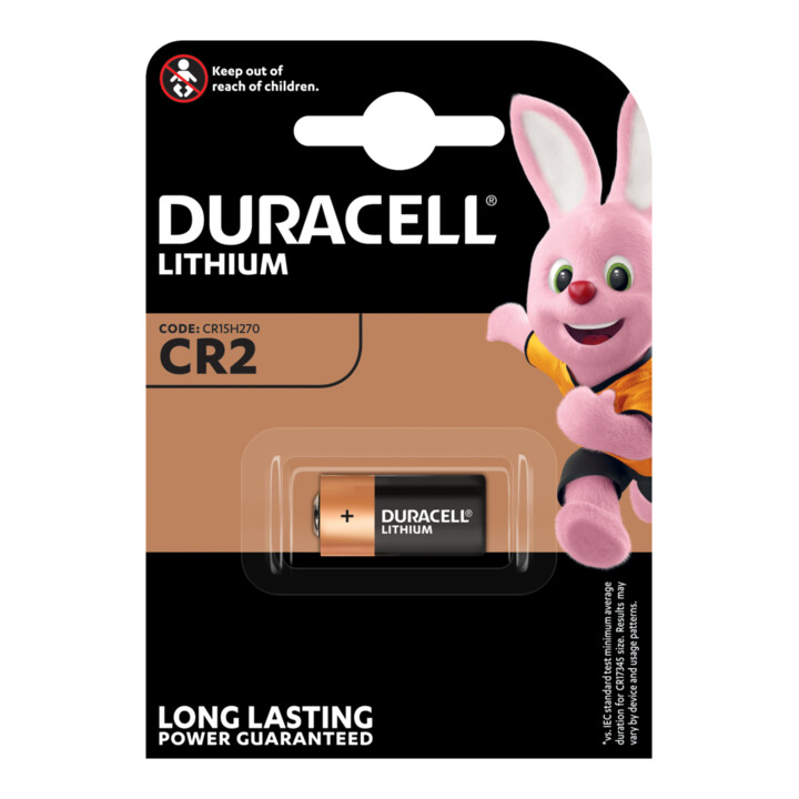 Hückmann Batterie lithium 3V CR2 Duracell DCR2 Ultra (blister 1)