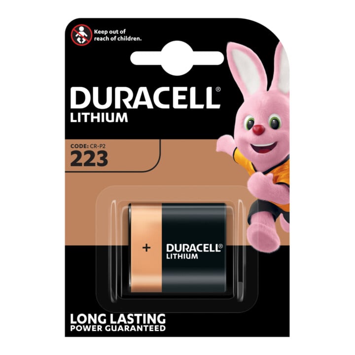 Hückmann Batterie lithium 6V CRP2 Duracelll DCRP2 (blister 1)