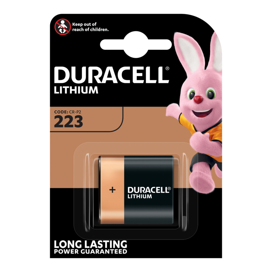 Hückmann Batterie lithium 6V CRP2 Duracelll DCRP2 (blister 1)