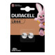 Hückmann Duracell Pile alcaline bouton LR44 1,5V/105mAh 101797 (2 pièces)