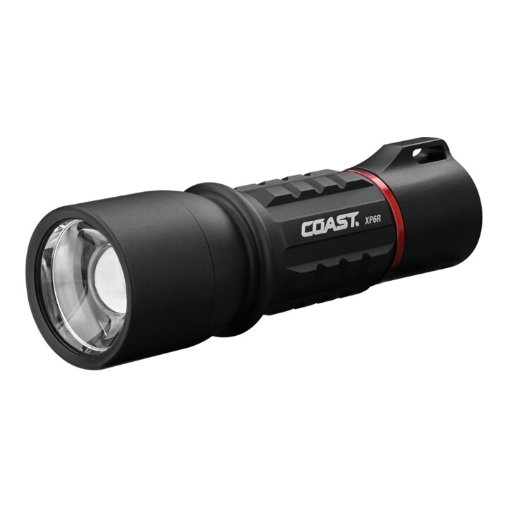 Hückmann Lampe de poche LED Coast avec batterie XP6R, focussable