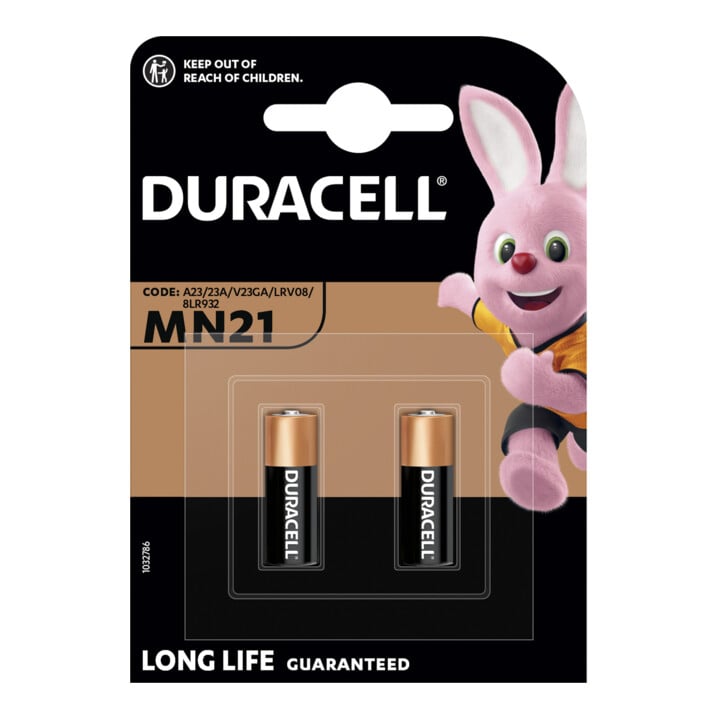 Hückmann Duracell Alkaline-Kn.zelle MN21 12V/33mAh 133669 (VE 2)