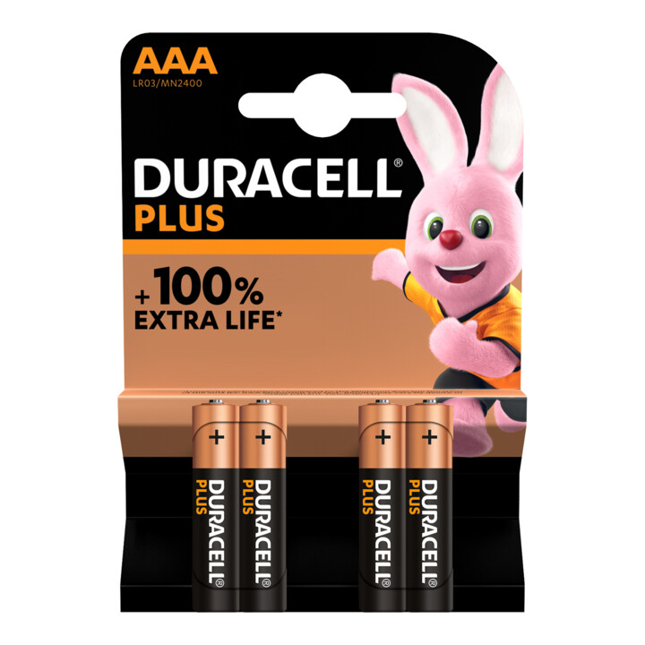 Hückmann Duracell Micro AAA PlusPower 1,5V 147288 (VE4)