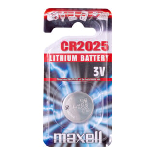 Hückmann Knopfzelle Lithium CR2025 3V 1er Blister