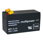 Hückmann Multipower Blei-Akku MP1,2-12 Pb12V/1,2Ah 123578-3