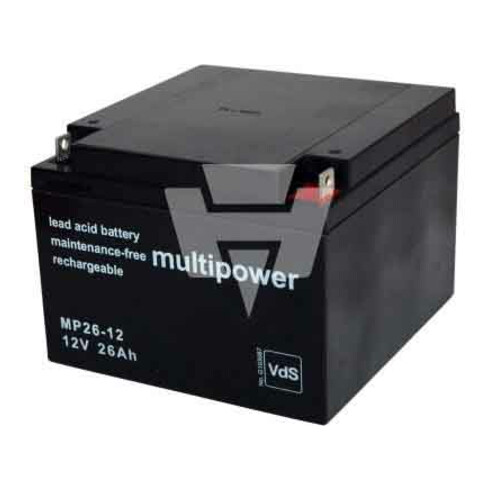 Hückmann Multipower Blei-Akku MP26-12 Pb 12V/26Ah 117381