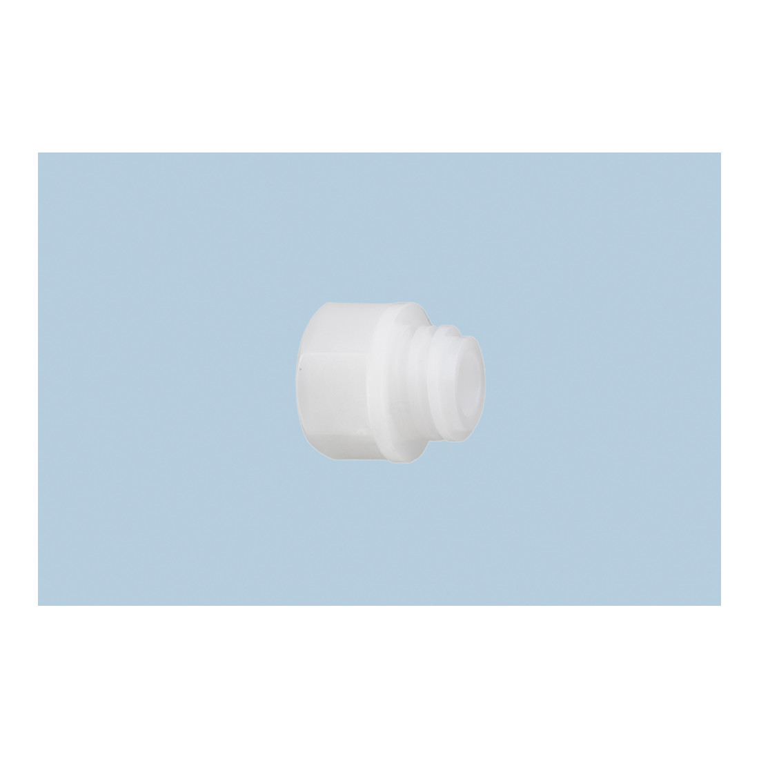 Hünersdorff Adapter mit Breitgewinde 22mm auf R 1/2" natur, HD-PE