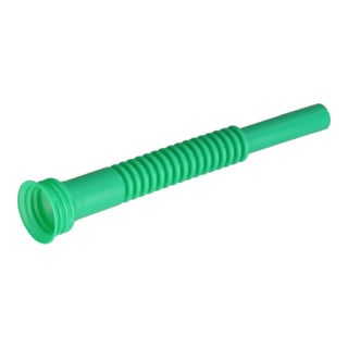 Hünersdorff Auslaufrohr STANDARD-Benzin grün, HDPE