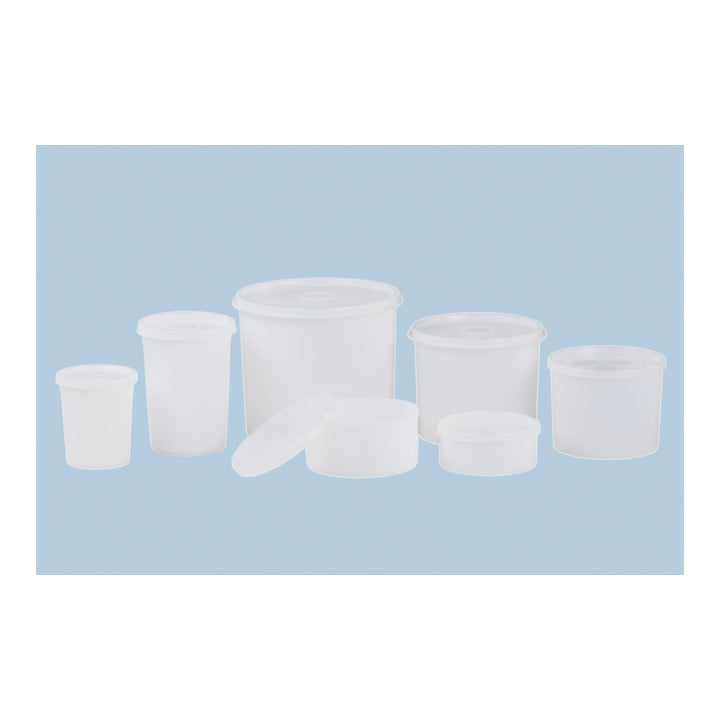 Hünersdorff Dose mit Stülpdeckel 500 ml, rund natur, 95x127 mm