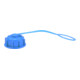Hünersdorff ECO-Verschraubung f. Wasserkanister ECO blau, Ø 38 mm, komplett, HD-PE-1