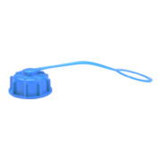 Hünersdorff ECO-Verschraubung f. Wasserkanister ECO blau, Ø 38 mm, komplett, HD-PE