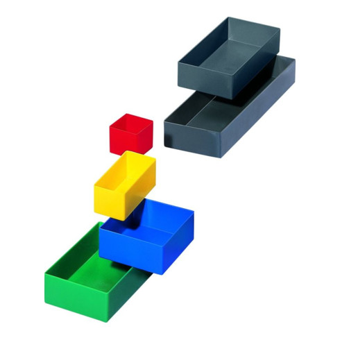 Hünersdorff Einsatzbox aus PS, 108x54x45 mm gelb