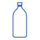 Hünersdorff Enghalsflasche 100 ml, LD-PE naturfarben, rund-5