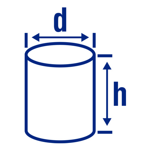 Hünersdorff Enghalsflasche 3.000 ml, LDPE naturfarben, rund