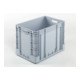 Hünersdorff Eurobehälter PP, 400x600x420 mm mit 2 Durchfassgriffen, geschlossen-1