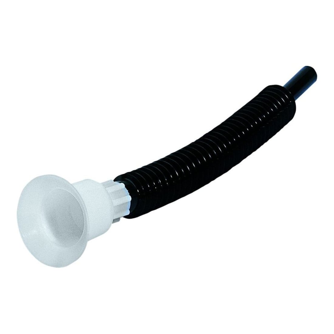Hünersdorff Faltenbalgschlauch für Fasstrichter schwarz, Länge 530 mm