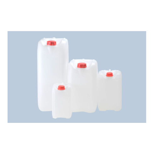 Hünersdorff Industrie-Kanister 30 L, HD-PE naturfarben, mit UN-Zulassung