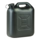 Hünersdorff Kraftstoff-Kanister CLASSIC 18 L, HDPE schwarz, besonders schwere Qualität