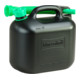 Hünersdorff Kraftstoff-Kanister CLASSIC 5 L, HDPE schwarz, besonders schwere Qualität