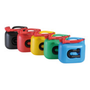 Hünersdorff Kraftstoff-Kanister PREMIUM (UN) 5 L rot, UN-Zulassung, HDPE, rotes Zubehör-2