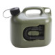 Hünersdorff Kraftstoff-Kanister PROFI (UN) 5 L oliv,UN-Zulassung,HDPE,schwarzes Zubehör-1