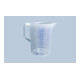 Hünersdorff Messkanne 5.000 ml, PP, 2 Skalen geschlossener Griff, transparent-1