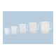 Hünersdorff Messkanne 500 ml, PP, 1 Skala geschlossener Griff, transparent-2