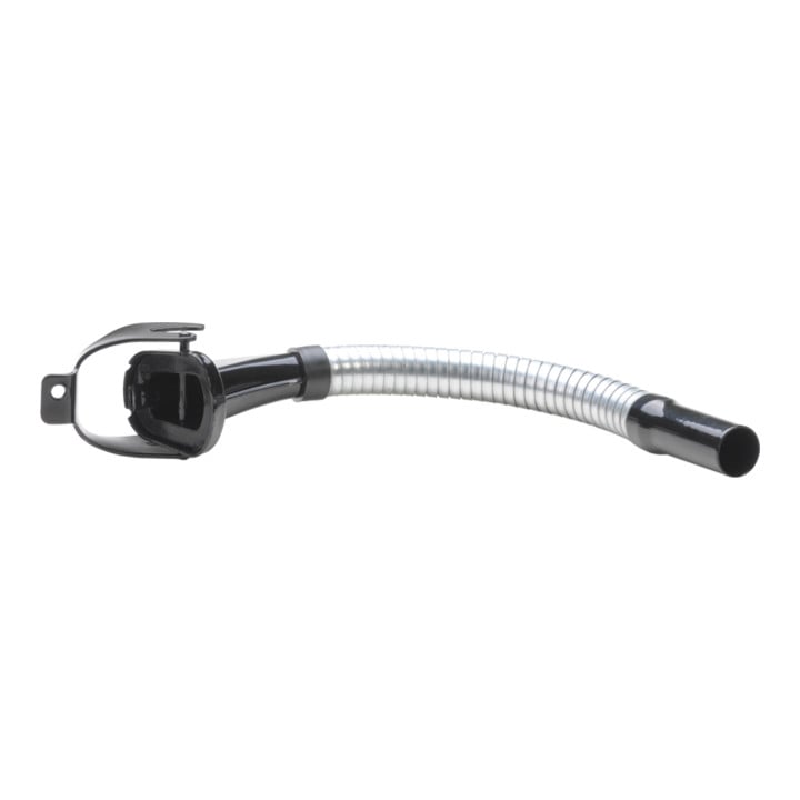 Hünersdorff Metall-Diesel-Auslaufrohr 380mm,flexibel für Metall-Kanister, grau/schwarz