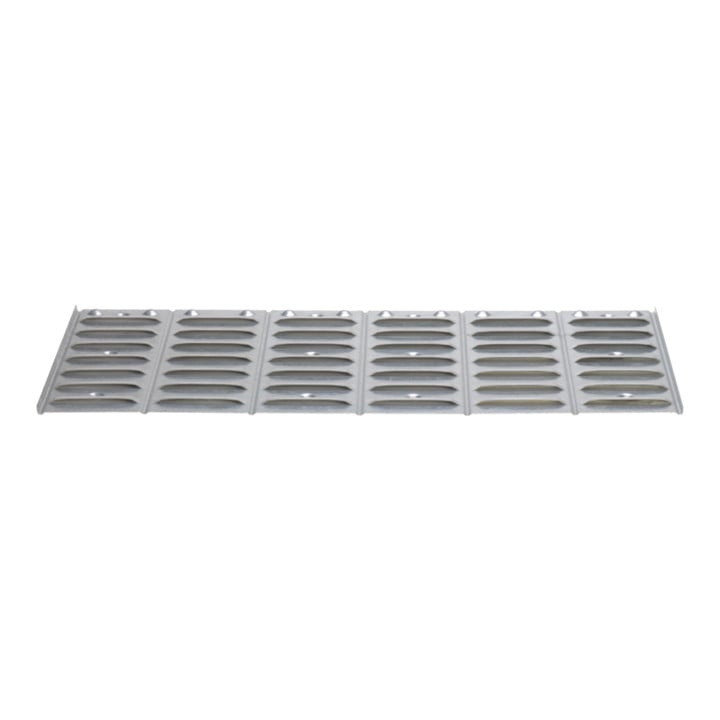 Hünersdorff Metall-Schlitzwand für Sichtboxen aus PP Gr.1-4, 15x630x380 mm