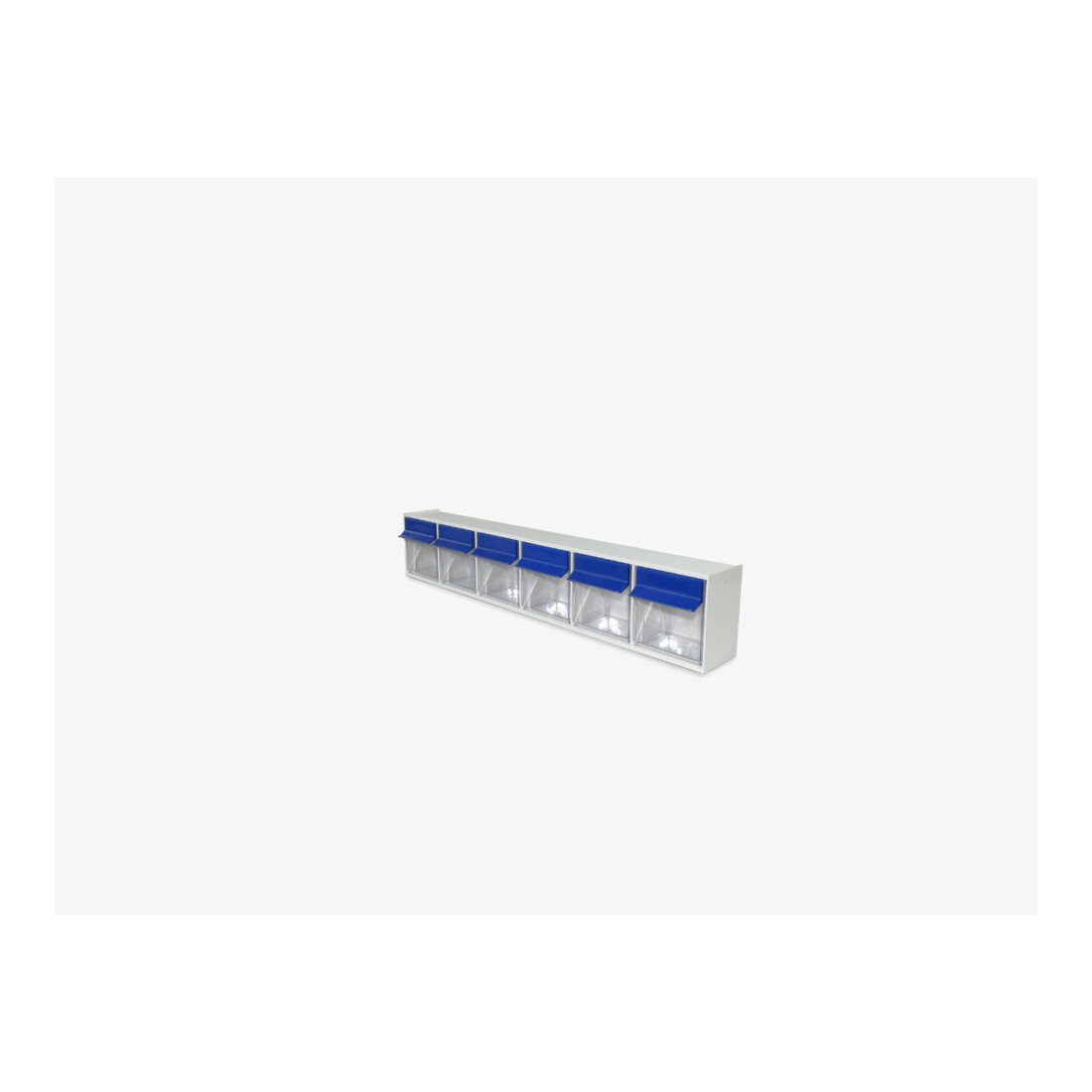 Hünersdorff MultiStore Magazin-Schrank 56 einbrennlackiertem Stahlblech,enzianblau