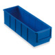 Hünersdorff Regalbox aus PP, 300x91x81 mm blau, Volumen 1,62 L, schmal-1