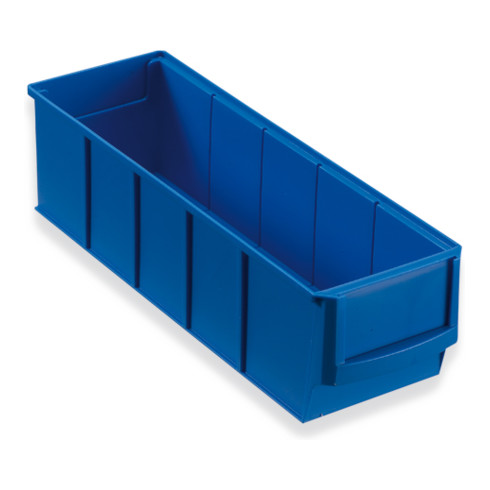 Hünersdorff Regalbox aus PP, 300x91x81 mm blau, Volumen 1,62 L, schmal