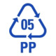 Hünersdorff Regalbox aus PP, 400x183x81 mm blau, Volumen 4,72 L, breit