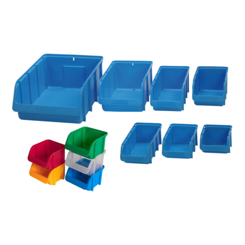 Hünersdorff Sichtbox aus PP, Gr. 4 rot