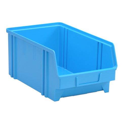 Hünersdorff Sichtbox aus PS, Gr. 4 blau