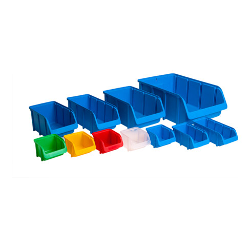 Hünersdorff Sichtbox PP, Gr. 2, Sonder-VE für Verpackungszwecke ohne EAN, blau