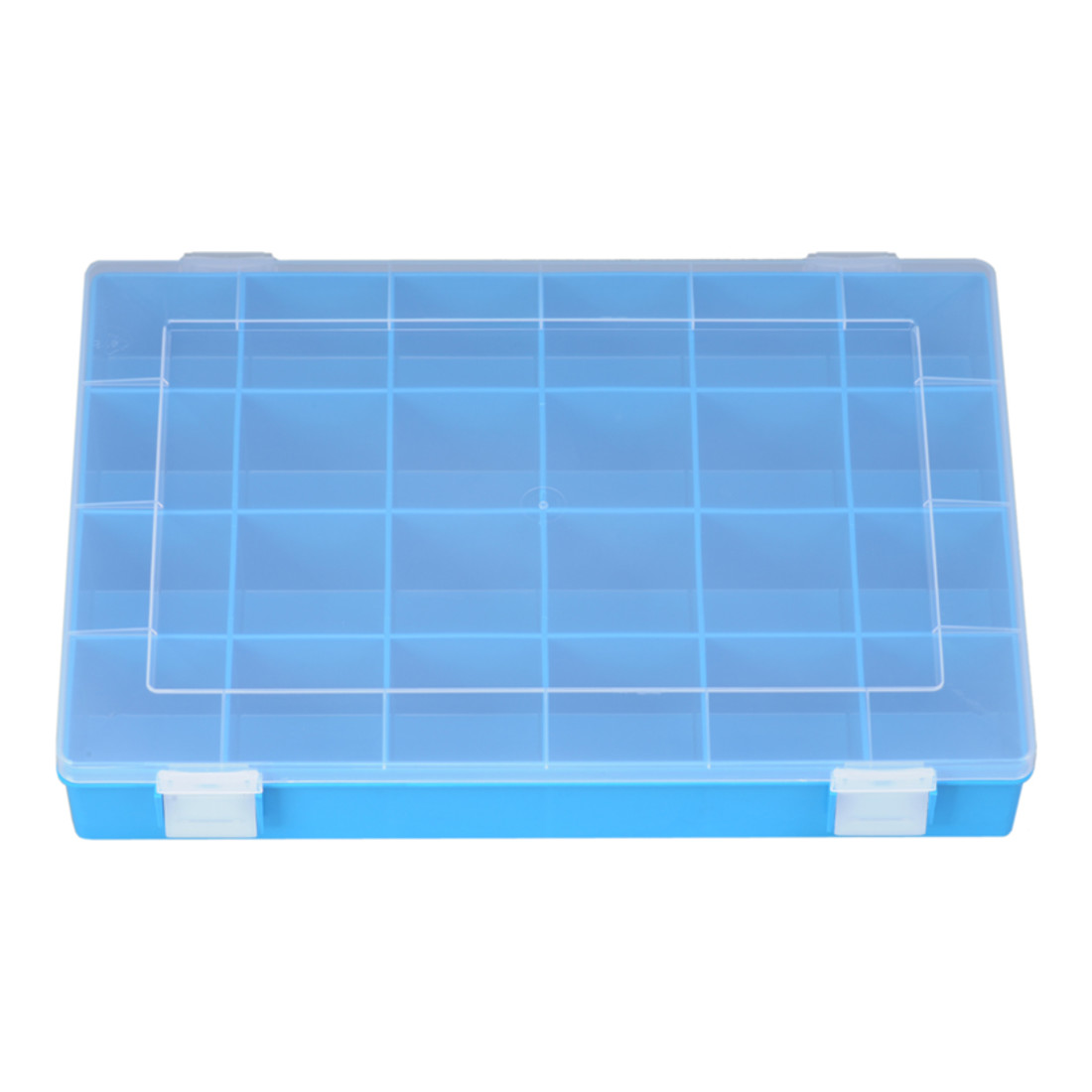 Hünersdorff Sort-kasten PP-CLASSIC, 24 Fächer 225x335x55 mm, blau