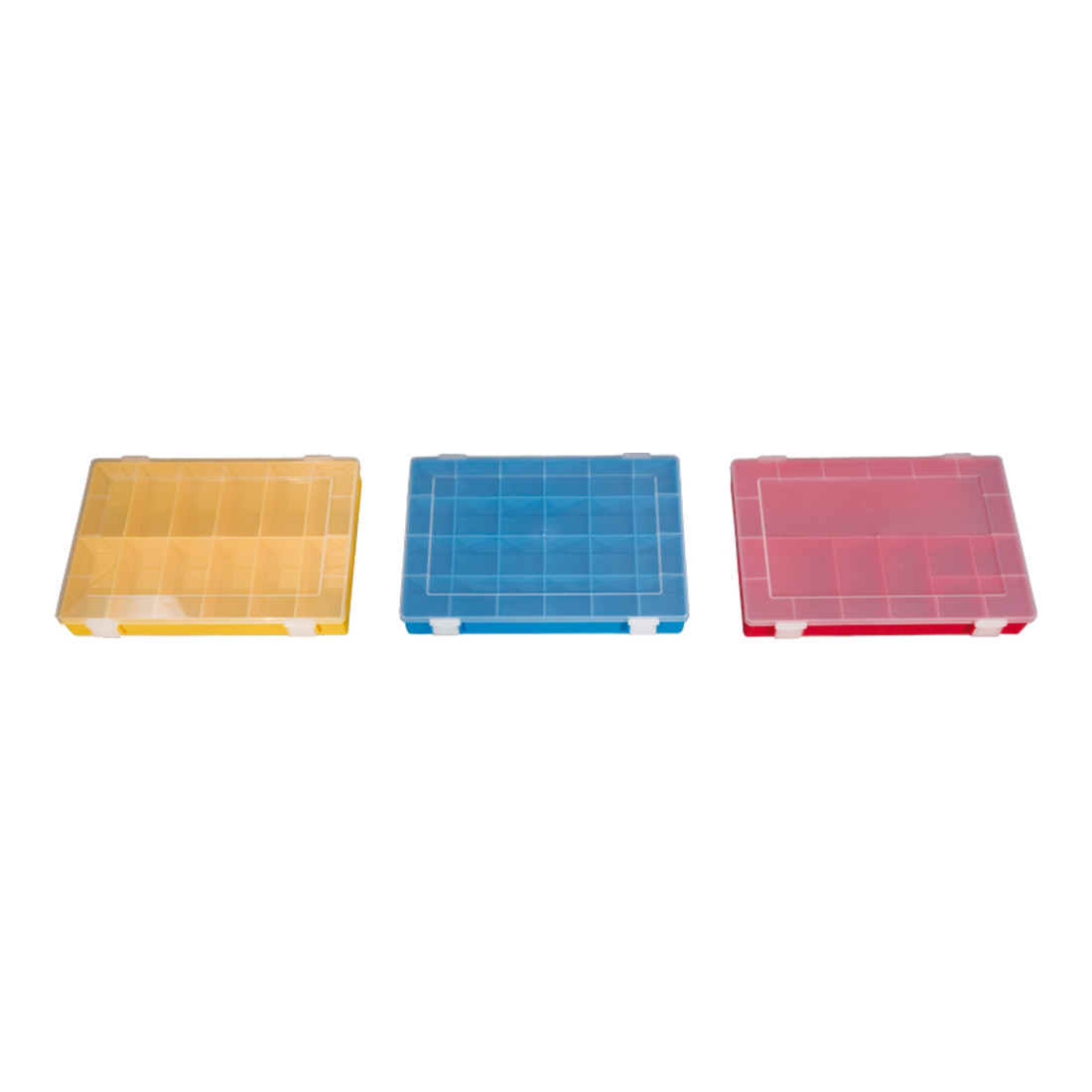 Hünersdorff Sort-kasten PP-CLASSIC, 24 Fächer 225x335x55 mm, blau