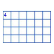 Hünersdorff Sort-kasten PP-CLASSIC, 24 Fächer 225x335x55 mm, blau, mit Tragegriff-5