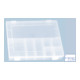 Hünersdorff Sort-kasten PP-CLASSIC, 8 Fächer 225x335x55 mm, transparent-1